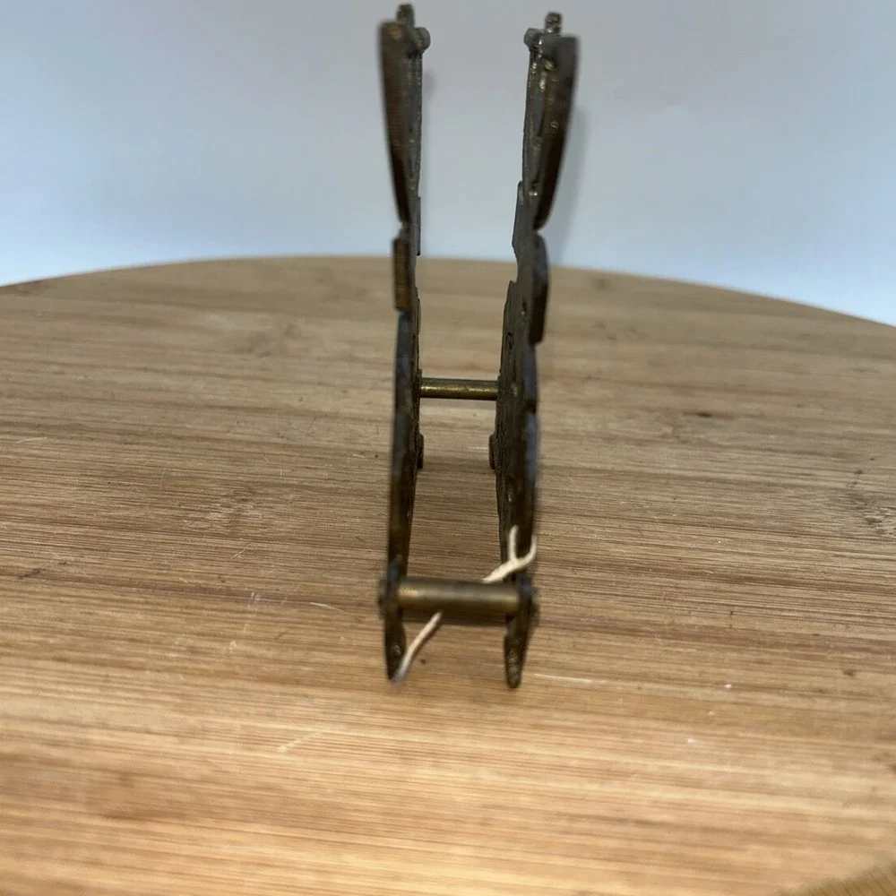 Shalom Israel Mid Century Souvenir Metal Napkin Holder‎ Matzoh